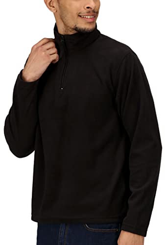 Regatta Micro Zip Neck - Piccole pile - nero