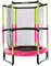Hornet Kindertrampolin Jump In - Trampolin mit Sicherheitsnetz - 140 cm, pink - 65609