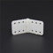 11x25.5 mm 0.43 x1.0'' Small Pinned Nylon Hinge RC Airplane Plane Parts Replacement (Pack of 20)
