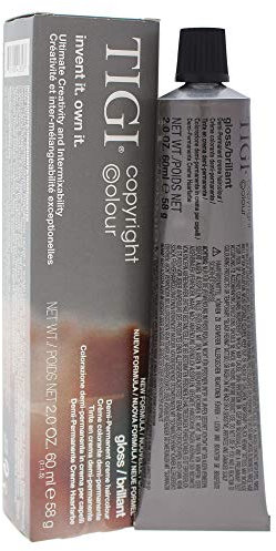 Tigi Gloss Mittelbraun Asch Mahagoni 4/85, 1er Pack (1 x 60 ml)