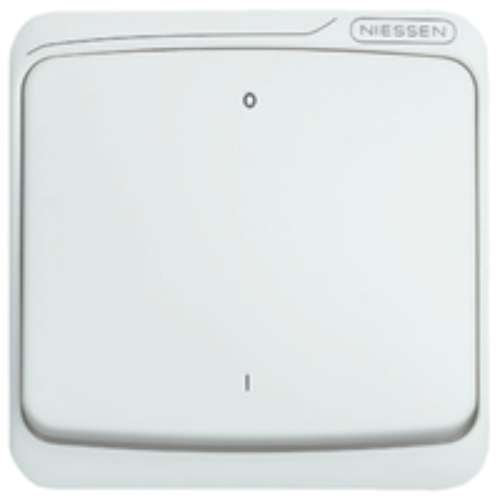 Niessen arco - Tecla interruptor bipolar serie arco blanco alpino