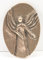 Handschmeichler Kraftstein Bronze  Ein Engel begleite dich  aus der Abtei Maria Laach 801154/7