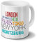 Städtetasse Moritzburg - Design Famous Cities of the World - Stadt-Tasse, Kaffeebecher, City-Mug, Becher, Kaffeetasse - Farbe Weiß