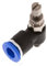 pneumatique Mini drossel clapets anti-retour, l'air comprimé