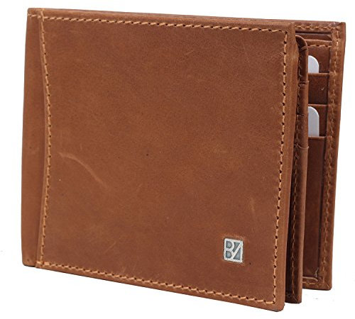 Bodenschatz Leder Geldbörse Cognac