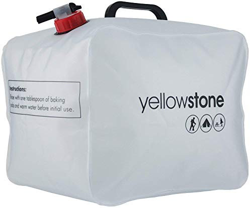 Yellowstone 15 Litre Pack Away Water Carrier - Clear, 15 Litres