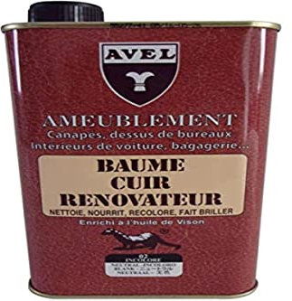 Avel Lederpflegemittel, revitalisierender Balsam, flüssig, Schwarz - NOIR 01 - Größe: 500 ml