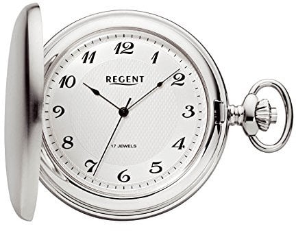 Regent - Taschenuhr - Mechanisch - Silber - Arabisch - P22