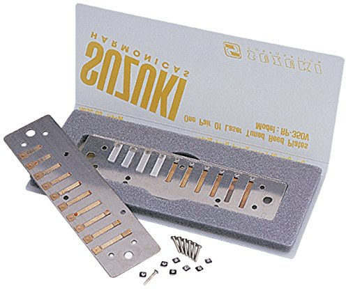 Suzuki RP-350V-C Replacement Reed Plates for Promaster Valved(MR-350V)/Promaster Valved Gold(MR-350GV) Harmonica, Key of C