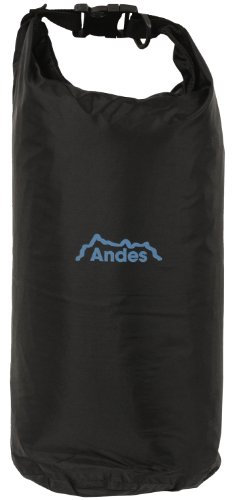 Andes Black Waterproof Kayak Dry Bag Sack Canoeing Camping Sailing Fishing 13.5L