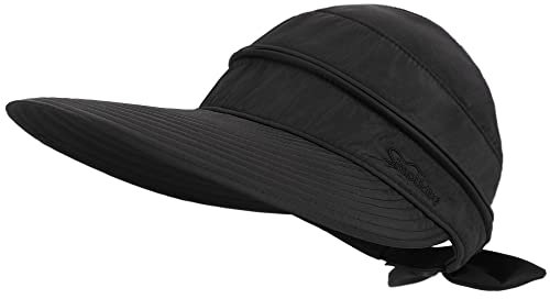 Simplicity Women's UPF 50+ UV Sun Protective Convertible Beach Hat Visor