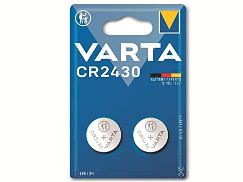 Varta Electronics CR2430 Batteria a bottone CR 2430 Litio 290 mAh 3 V 2 pz.