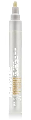 Montana Acrylic Paint Marker, 2mm, Fine Nib, Shock White Pure (045390)