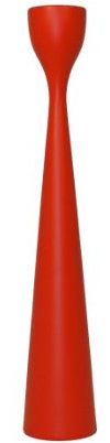Freemover Rolf 1010200311 M Kerzenständer, Holz, Rot, 33cm
