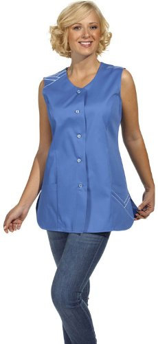 LEIBER Hosenkasack - Damen-Kasack - ohne Arm - caribic-blau - Größe: 44