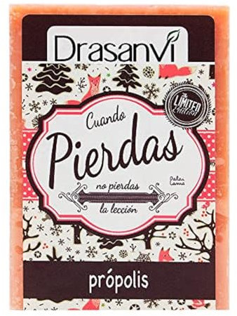 DRASANVI JABÓN PRÓPOLIS - ANTIBACTERIANO - Para pieles con acné - 100g