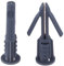 Sysfix 2166100 Taco fijación Flecha HFL, para Paredes Tipo Carton/Yeso, 6 x 34 mm, Set de 100 Piezas