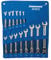 Silverline 399017 Jeu de 14 clés à cliquet articulées