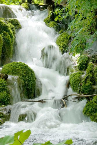 Wasserfälle - Feng Shui - Natur Poster Foto Wasserfälle - Grösse cm