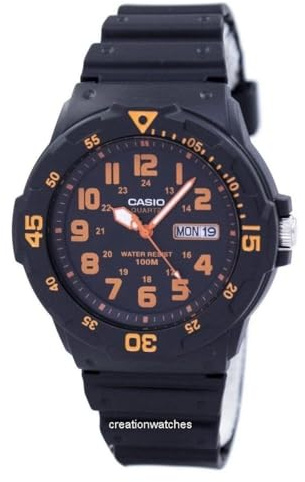 Casio Model Mod. MRW-200H-4 Date & Day, Dual Time, WR 100 ** Original Box **. Casio Brand