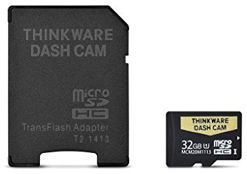 THINKWARE TWA-SMU32 UHS-I 32 GB MICROSD Card | Anti File Corruption | for Dash Cam
