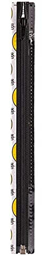 Opti S60-30-00000 Reißverschluss, 100 Prozent Polyester, 00000 Schwarz, 30cm