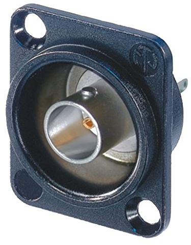 Neutrik NBB75DSIB BNC Chassis Socket 75 Ohm