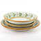 CEAR ceramiche - Posto tavola singolo in ceramica, Set di 3 piatti per servizio in ceramica di Caltagirone decorati a mano