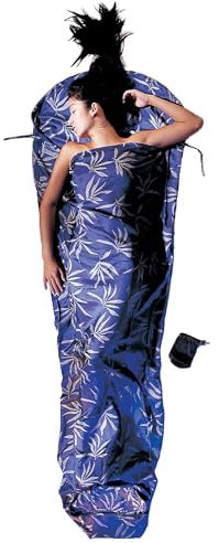 Cocoon Silk MummyLiner, Herren, Blätter, 95 x35/22