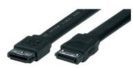 Tecline 2.0m eSATA Cable de SATA 2 m Negro - Cable SATA (2 m, SATA II, eSATA, eSATA, Male Connector/Male Connector, Negro)