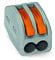 WAGO® Klemme, 2-Leiter, 4 mm², Verbindungsklemme mit Hebel, 222-412 (25 Stück)