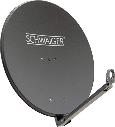 Schwaiger SPI710.1 Aluminium Offset-Parabolantenne (75 cm) anthtazit
