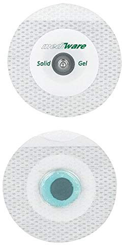 Mediware H5 0307 Microtape Lochvlies-Elektrode, Solid Gel (30-er Pack)