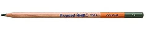 Bruynzeel Pencil COL OliveGreen, Olive Green, One Size