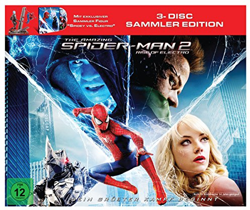 The Amazing Spider-Man 2™: Rise of Electro - Spidey vs. Electro (Resin) 3D + 2D Version (3 Discs) [Blu-ray]