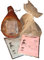 MICHON MARTINE Sac à Jambon - Ecru - Dimensions intérieure 65 x 75 cm