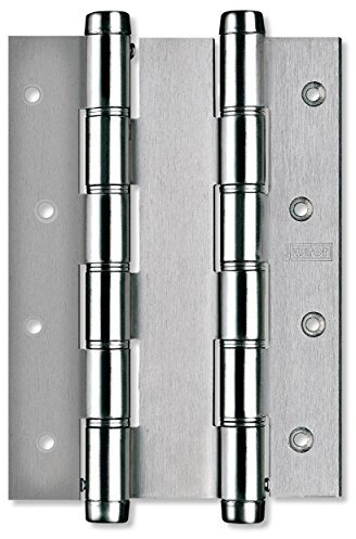 DA Bisagra muelle doble acción 180 mm Inox, estuche de 2 unidades
