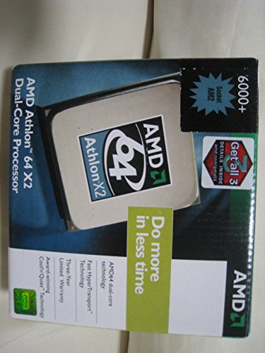 AMD Athlon 64 X2 6000+ 3.0GHz Dual-Core Prozessor PiB Sockel AM2 2x1024kByte L2-Cache 1000MHz FSB boxed