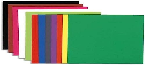 Exacompta 160001E 100er Pack Aktendeckel Flash DIN A4 aus extra starkem Recycling-Karton farbig sortiert 10 Farben, perfekt für Büro und Homeoffice, lose Blattablage