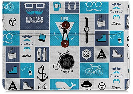 Sidorenko Schutzhülle für Größe 36 cm x 25 cm Laptops (15-15,4 Zoll) Filz-Stoff/Hülle/Laptop-Tasche/MacBook-Tasche/Computer-Tasche/Netbook-Tasche/Ultrabook-Tasche