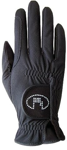 Roeckl Sports Reithandschuh Lisboa, Ladies Sommer Handschuh, Schwarz 7
