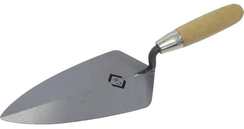 C.K 5270 Brick Trowel Broad Heel Carbon Steel Wood Grip