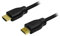 Logilink CH0053 - HDMI High Speed mit Ethernet (V1.4) Kabel, 2X 19-pin Male (Gold), Schwarz, 10m, 10.00 m