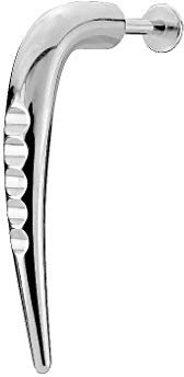 Piercingfaktor Piercings Lippenpiercing Lippe Schmuck Piercing Long Claw Tribal Rillen