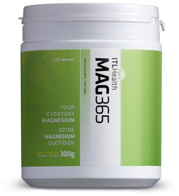 MAG365 Magnesium Citrate Powder - Highly Absorbable Magnesium Supplement - Unflavoured 300g
