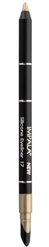 IMPALA | Wasserdichter Gel-Eyeliner mit Silikon, Antikgoldener Nº 17 | Präziser Strich oder rauchiger Effekt | Leicht aufzutragende cremige Textur|Intensive, lang anhaltende und wasserfeste Farbe