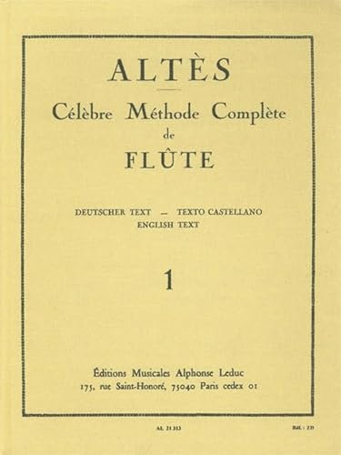 METHODE VOLUME 1 (PARTIES 1 ET 2) FLUTE