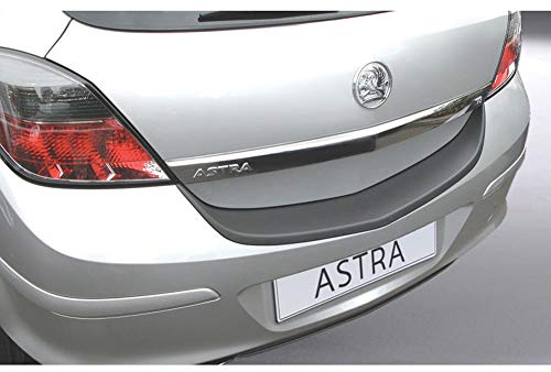 RGM ABS Heckstoßstangenschutz passgenau | kompatibel mit Opel Astra H 3 türer exkl. VXR/GSi/OPC Schwarz