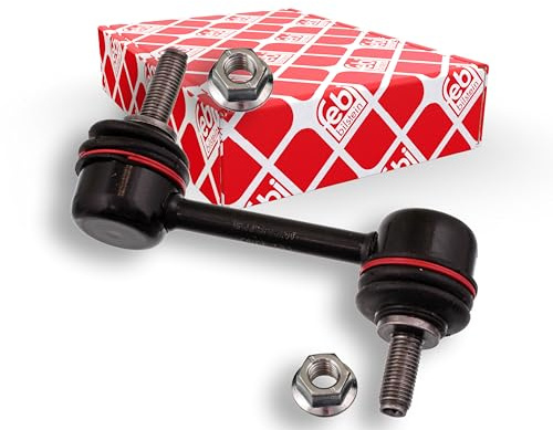febi bilstein 42105 Verbindungsstange mit Sicherungsmuttern, 1 Stück | Kompatibel mit: HONDA LEGEND IV
