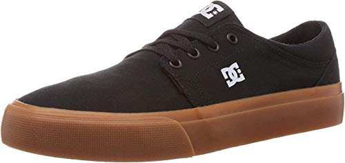 DC Shoes Herren Trase TX Low-Top Sneaker, Schwarz (Black/Gum Bgm), 43 EU